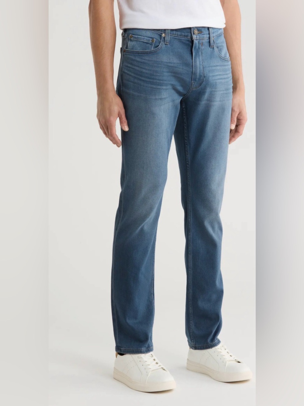 PAIGE Slim Fit Federal Men's Blue Denim Jeans 32 - Picture 1 of 13